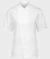 AF007 DD85ADC ADC Short Sleeve Asymmetric Chef's Jacket White colour image